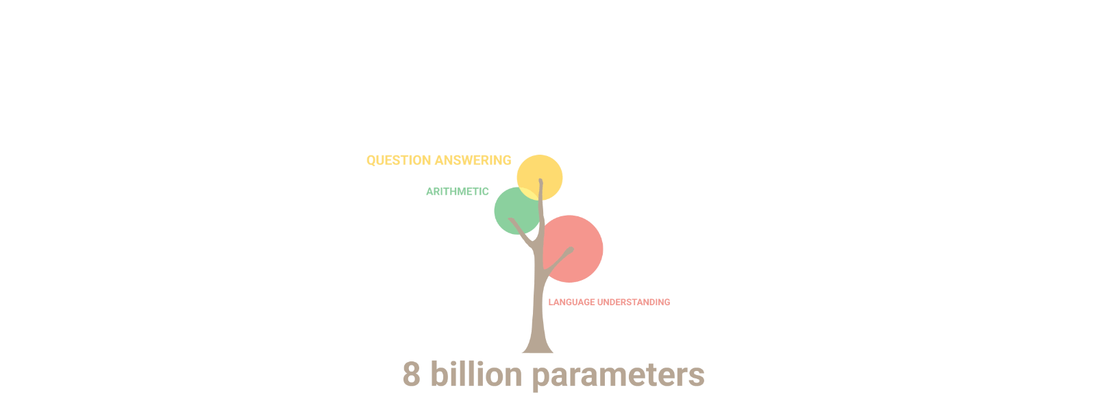 Animated illustration showing the fine-tuning process